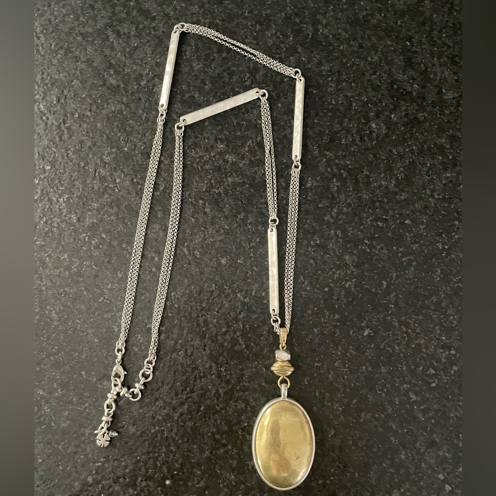 SILVER or GOLD PENDANT NECKLACE